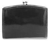 Ekskluzywny portfel damski, skórzany,PD-371 Czarny